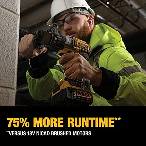 DEWALT 20V MAX Hammer Drill and Impact Driver, Cordless Power Tool Combo Kit with 2 Batteries and Charger (DCK299P2) - Image 5